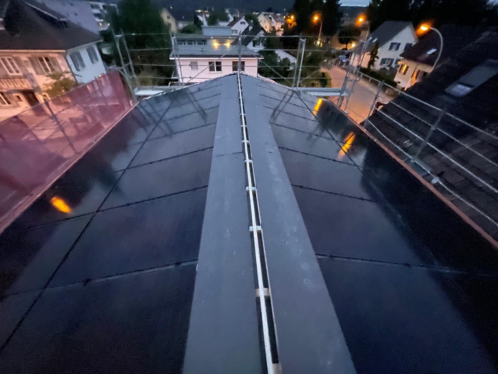 Indach-Solaranlage in Möhlin