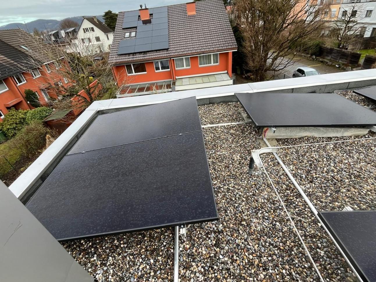 Flachdach-Anlage Rheinfelden Neubau, Ansicht 3