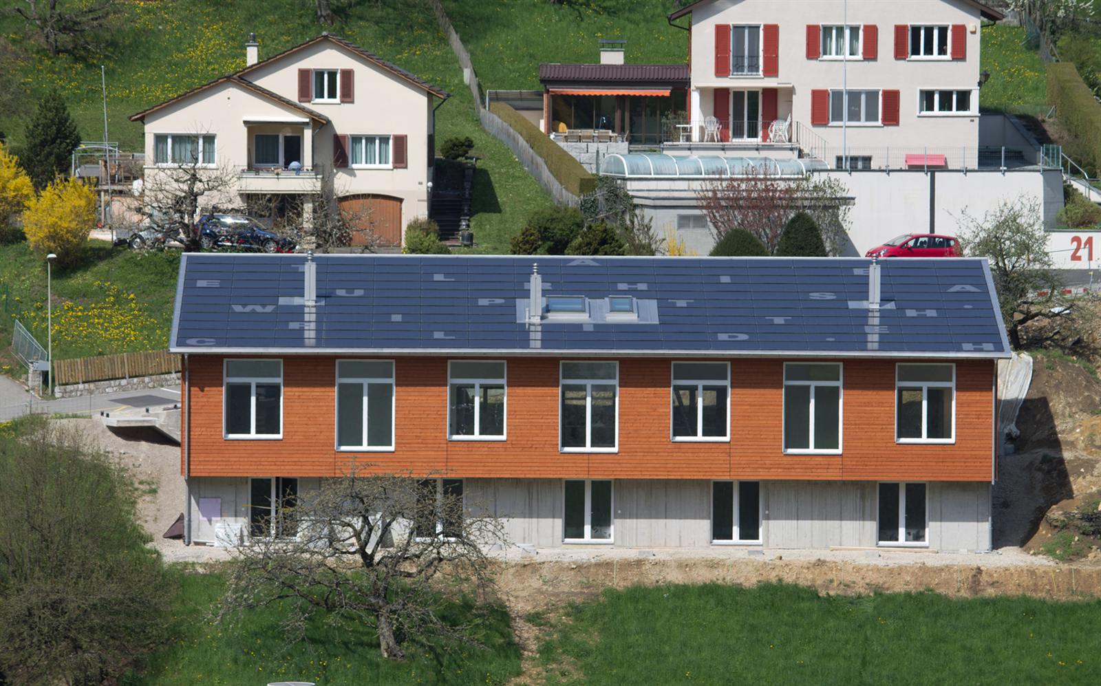 Indach-Anlage Waldenburg, Ansicht 3